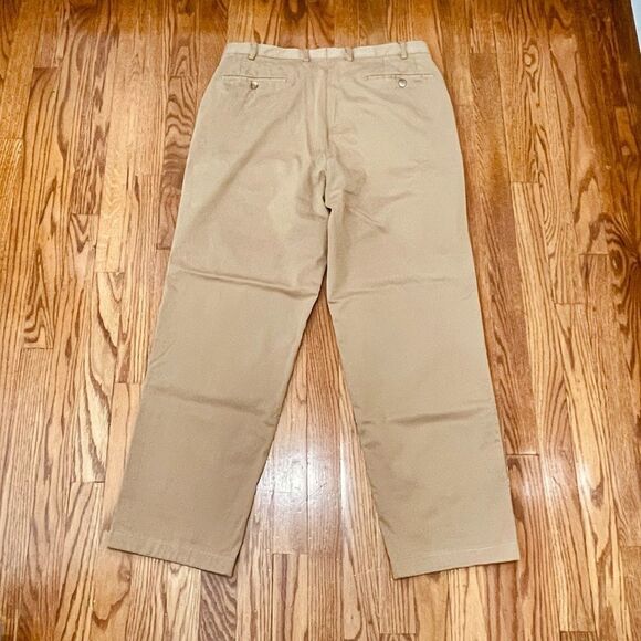 Hiltl NEAL Camel Brown Flat Front Chinos. Size 36. - Picture 3 of 11